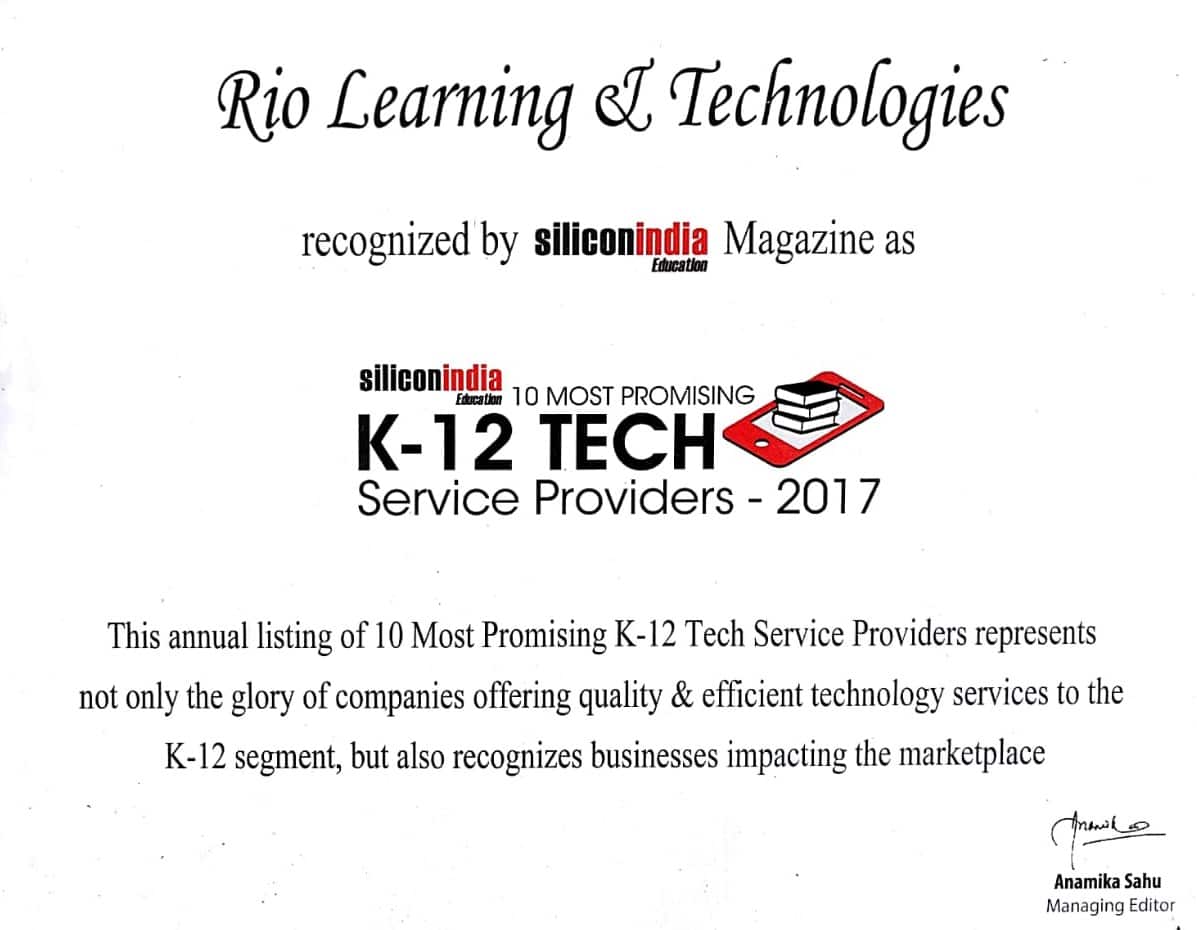 Top 10 Most Promising K-12 Tech Service Provider